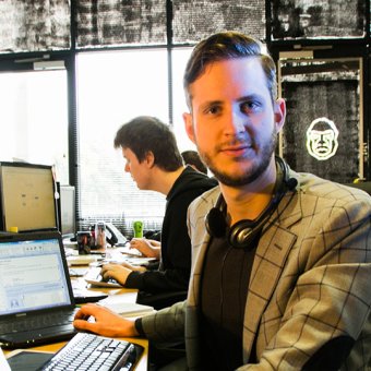 Student in computer room at TAFE campus