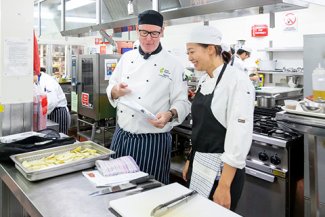 SRTAFE commercial cookery students