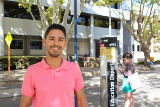 International student Johan