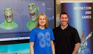 Animation student at TAFE
