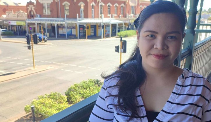 Jessica from CRTAFE's Kalgoorlie campus