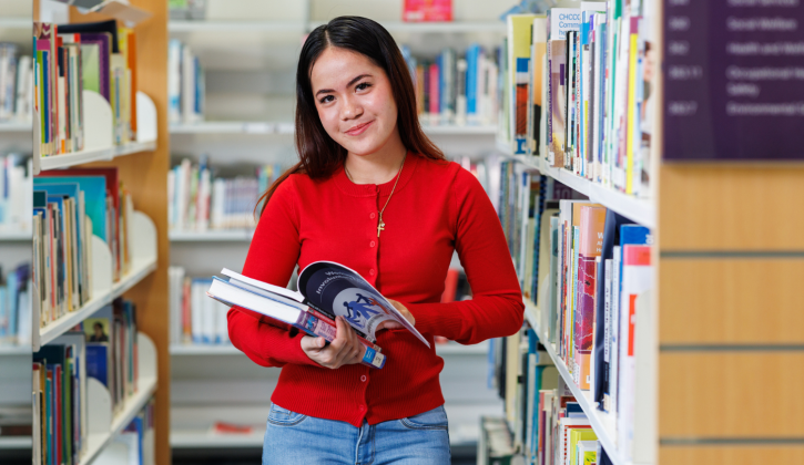 Community Service student