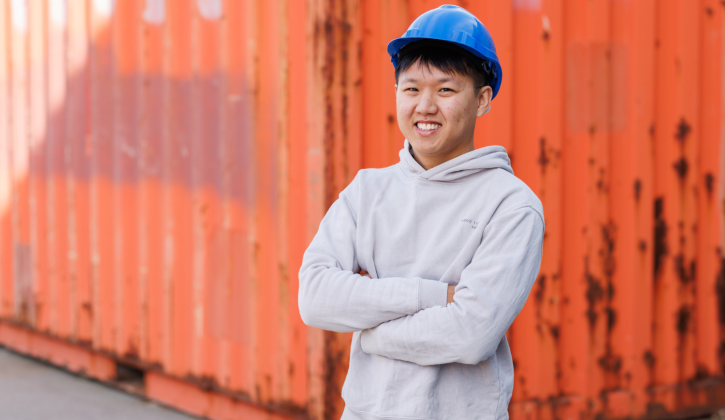 Civil construction design student