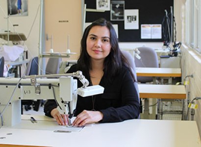 Student Marcela at TAFE campus